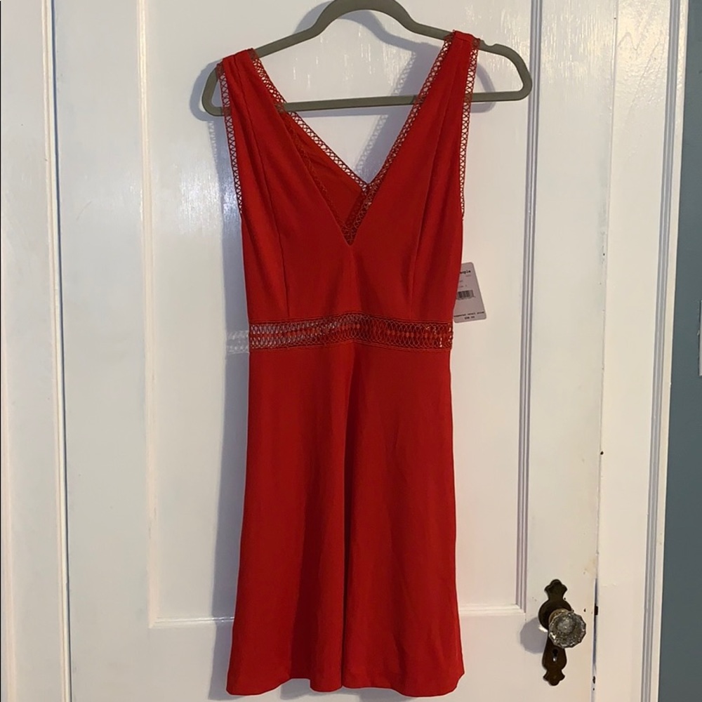 Free People red dress size 4 NWT